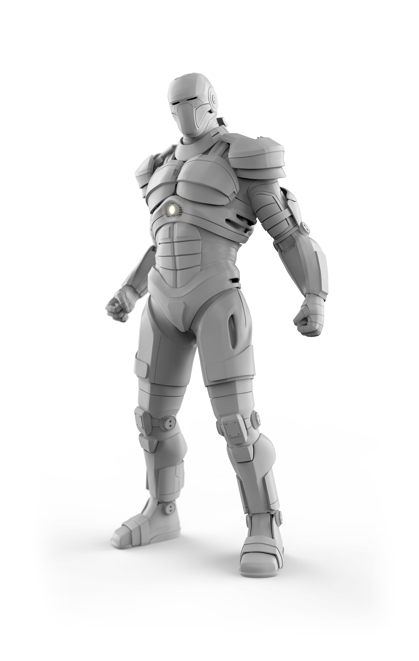 Metal，Iron Man，MECHSUIT，