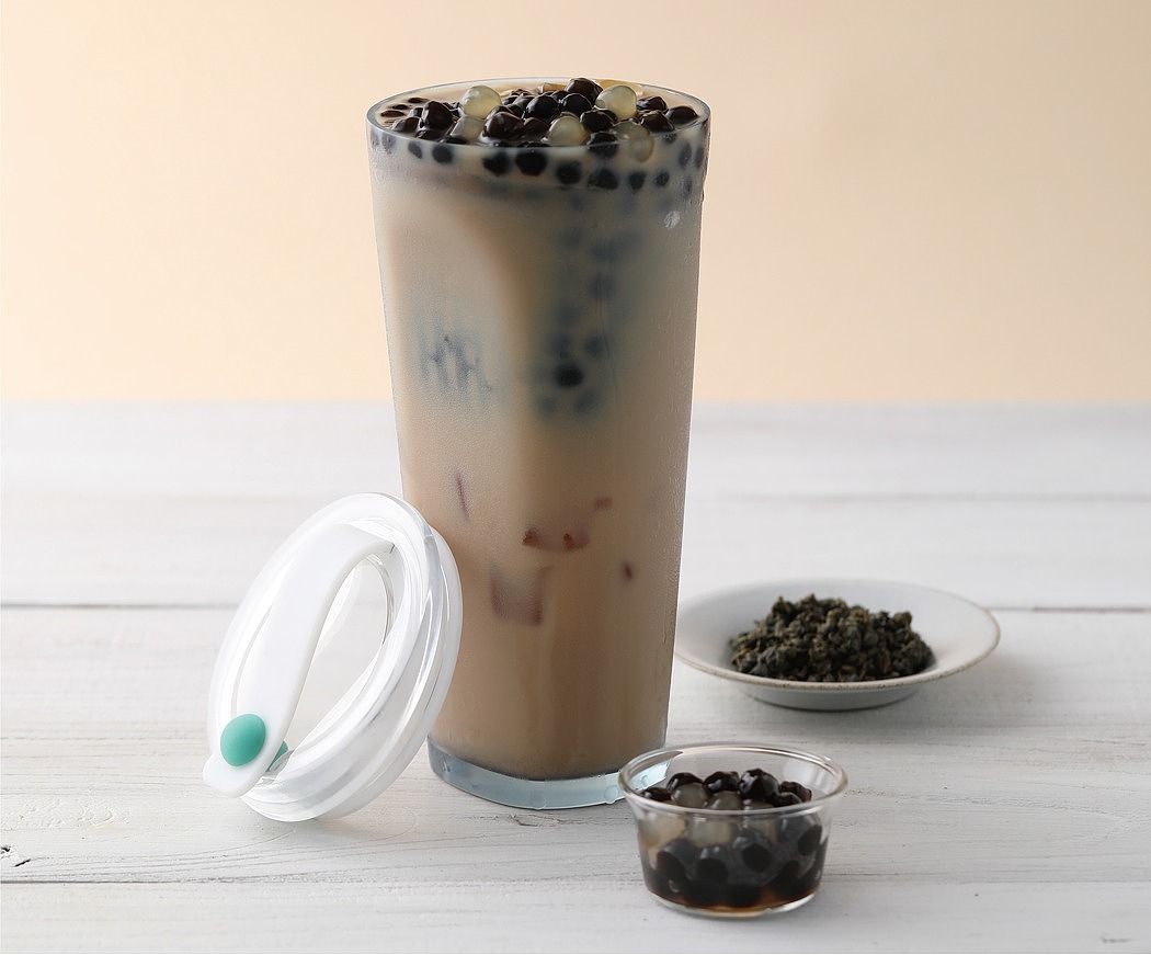 transparent，Plastic，Milk tea cup，
