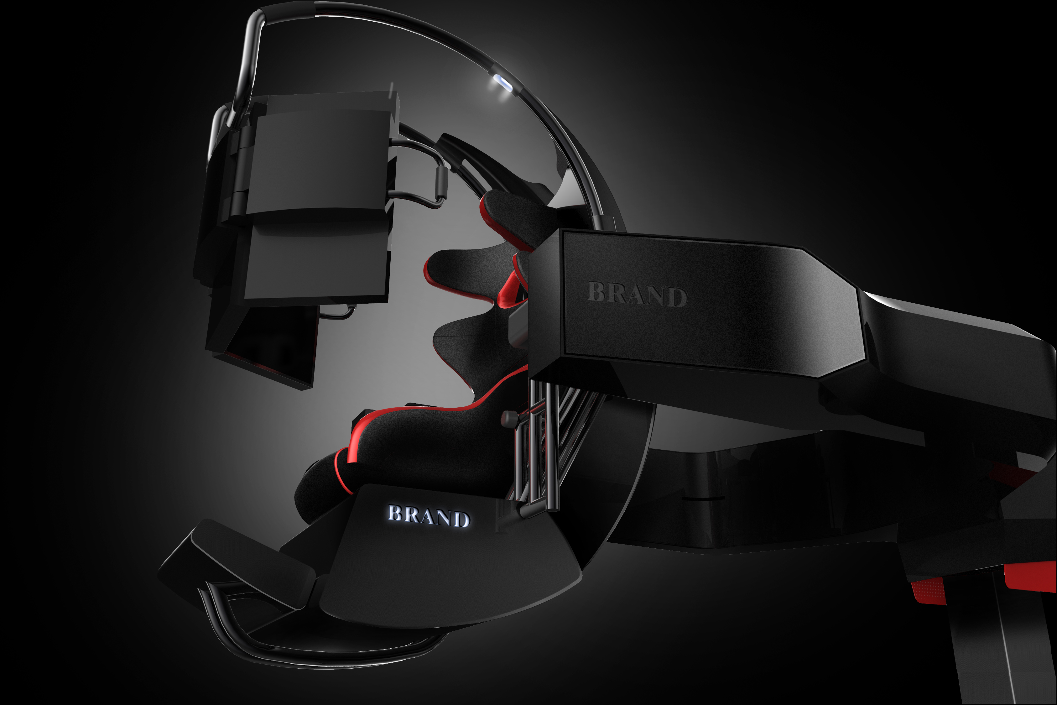 VR helicopter simulator，