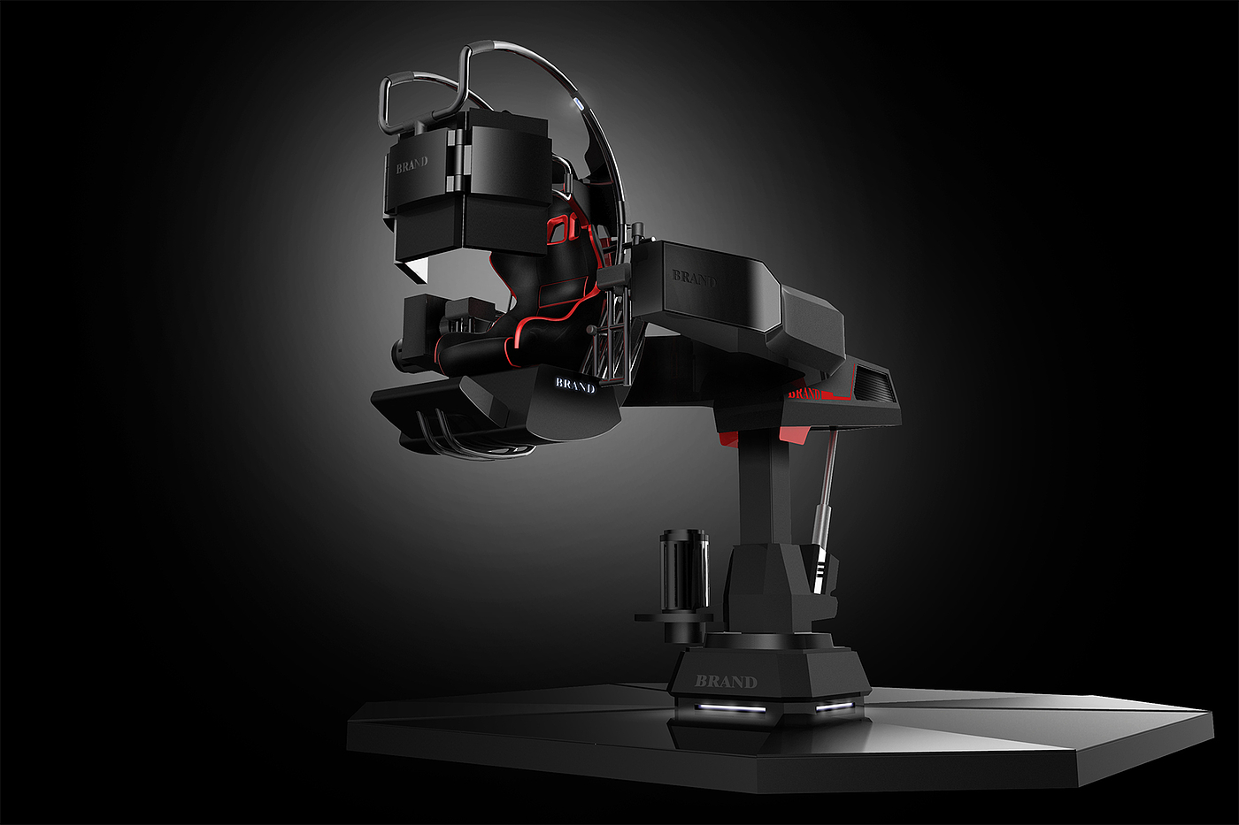 VR helicopter simulator，