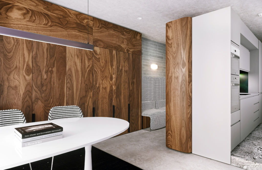 Minimalist，Interior design，Apartment 44，