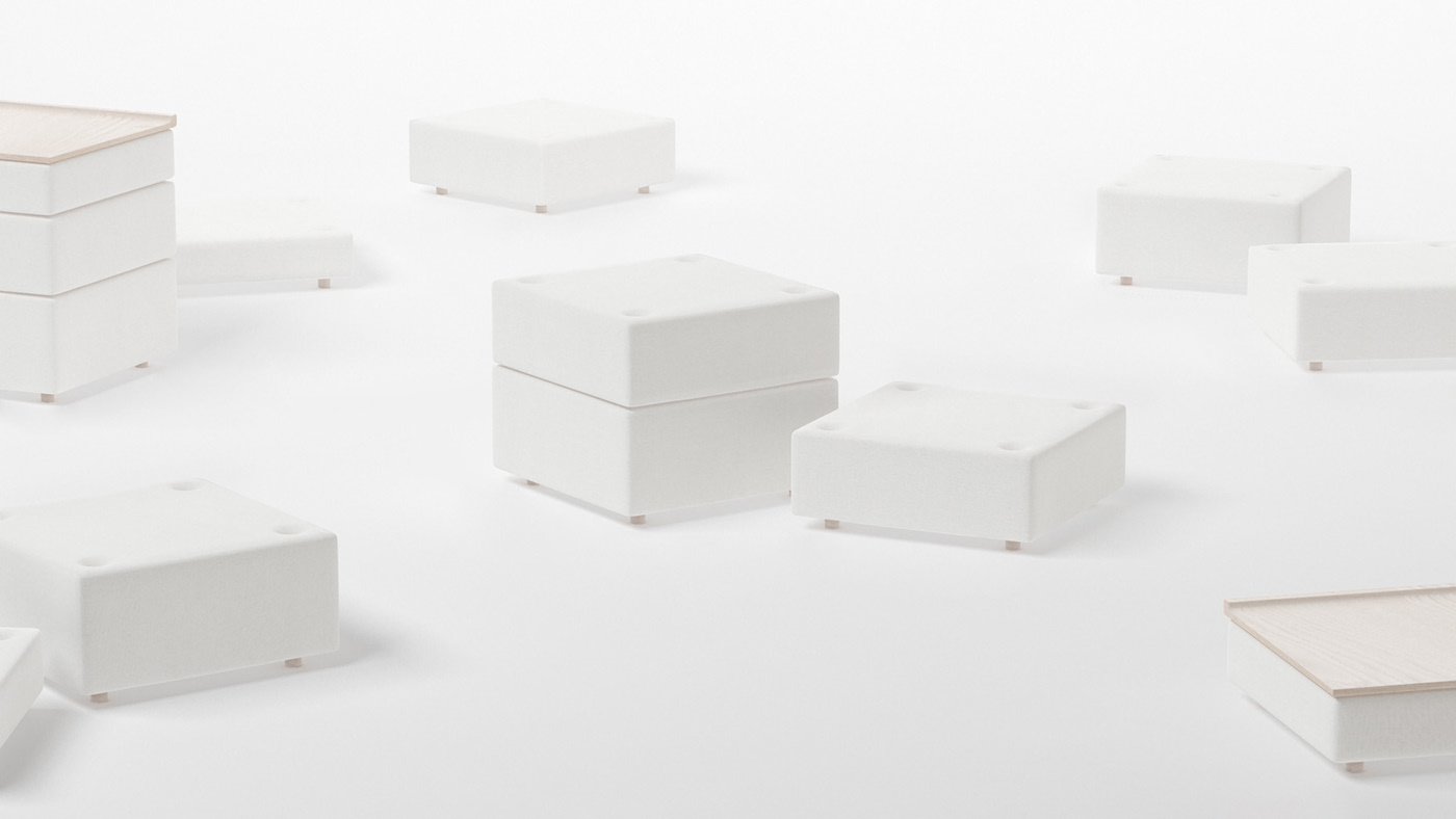 Portable，elastic，Siyu Lou，Stack，lighting，white，