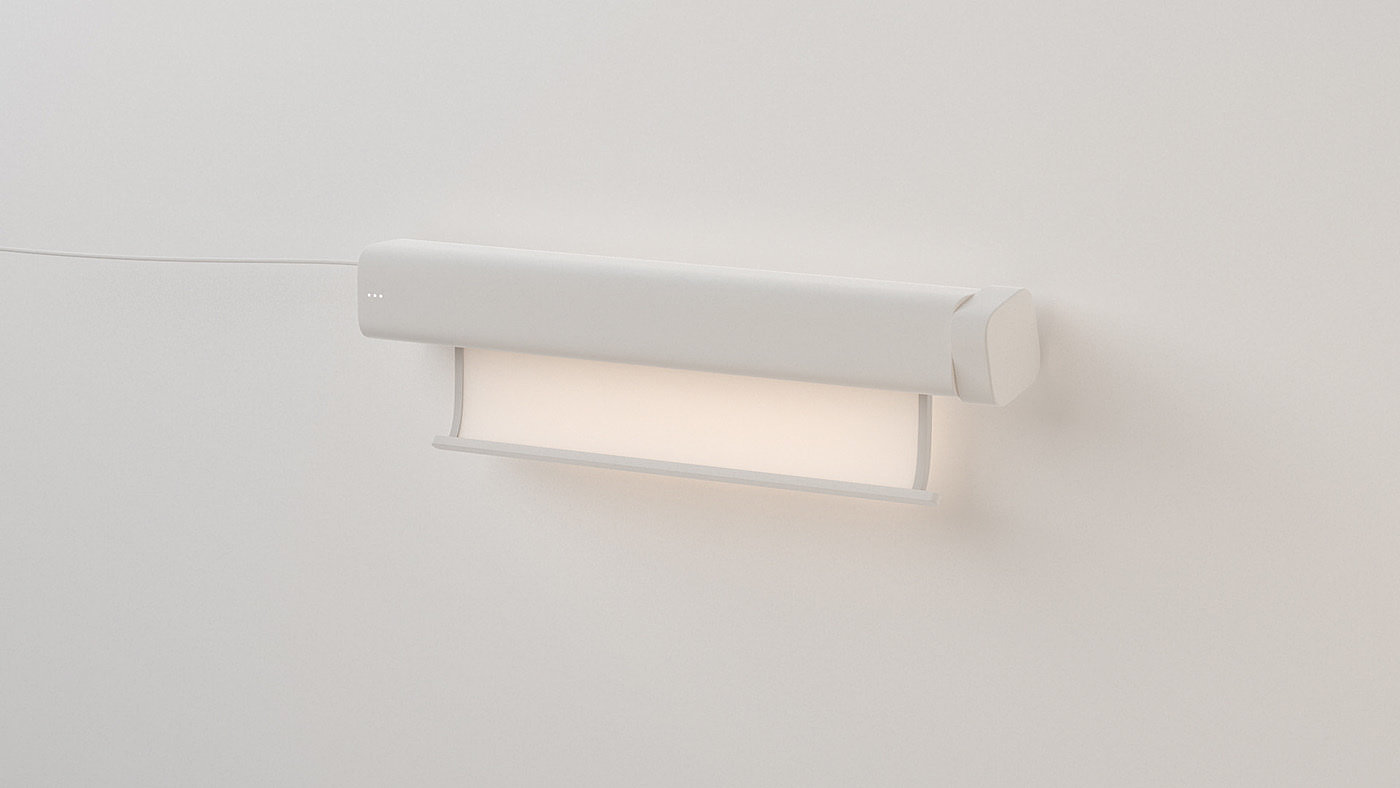 Portable，elastic，Siyu Lou，Stack，lighting，white，