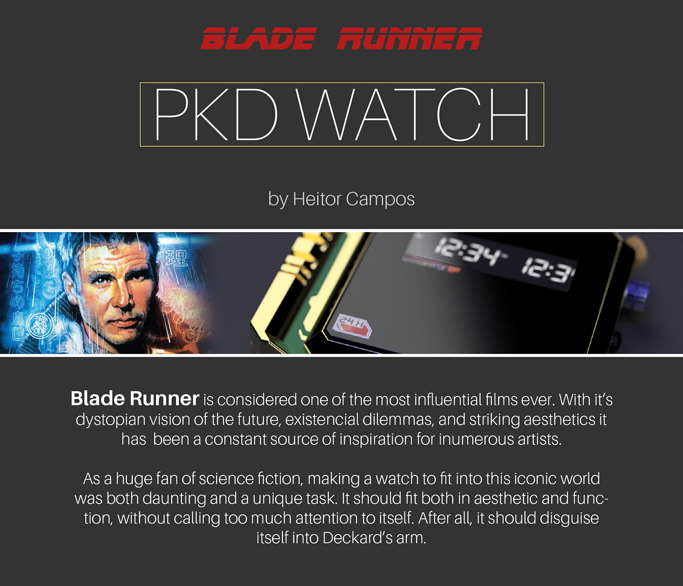 Heitor Lôbo Campos，Wrist watch，yellow，PKD，