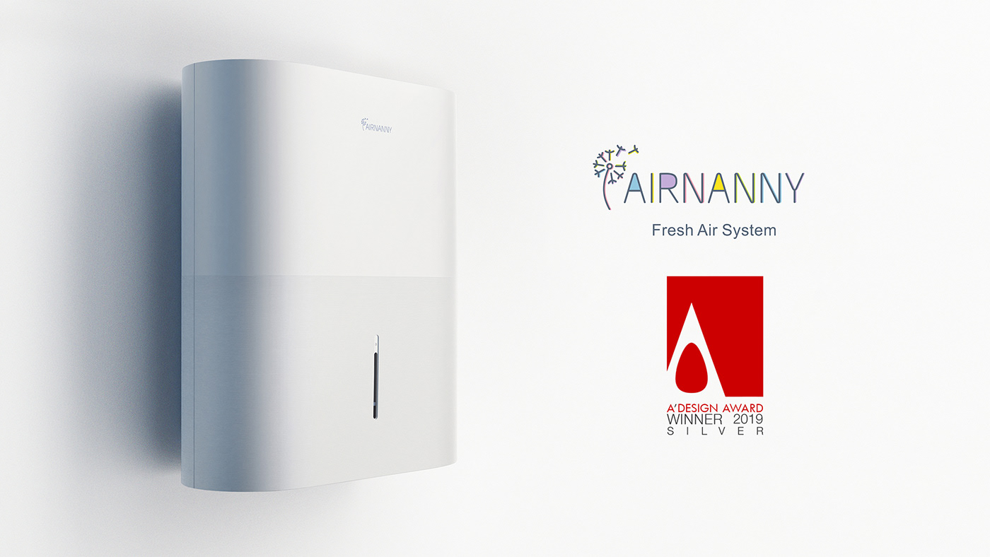 air cleaner，AirNanny，white，Olga Kalugina，