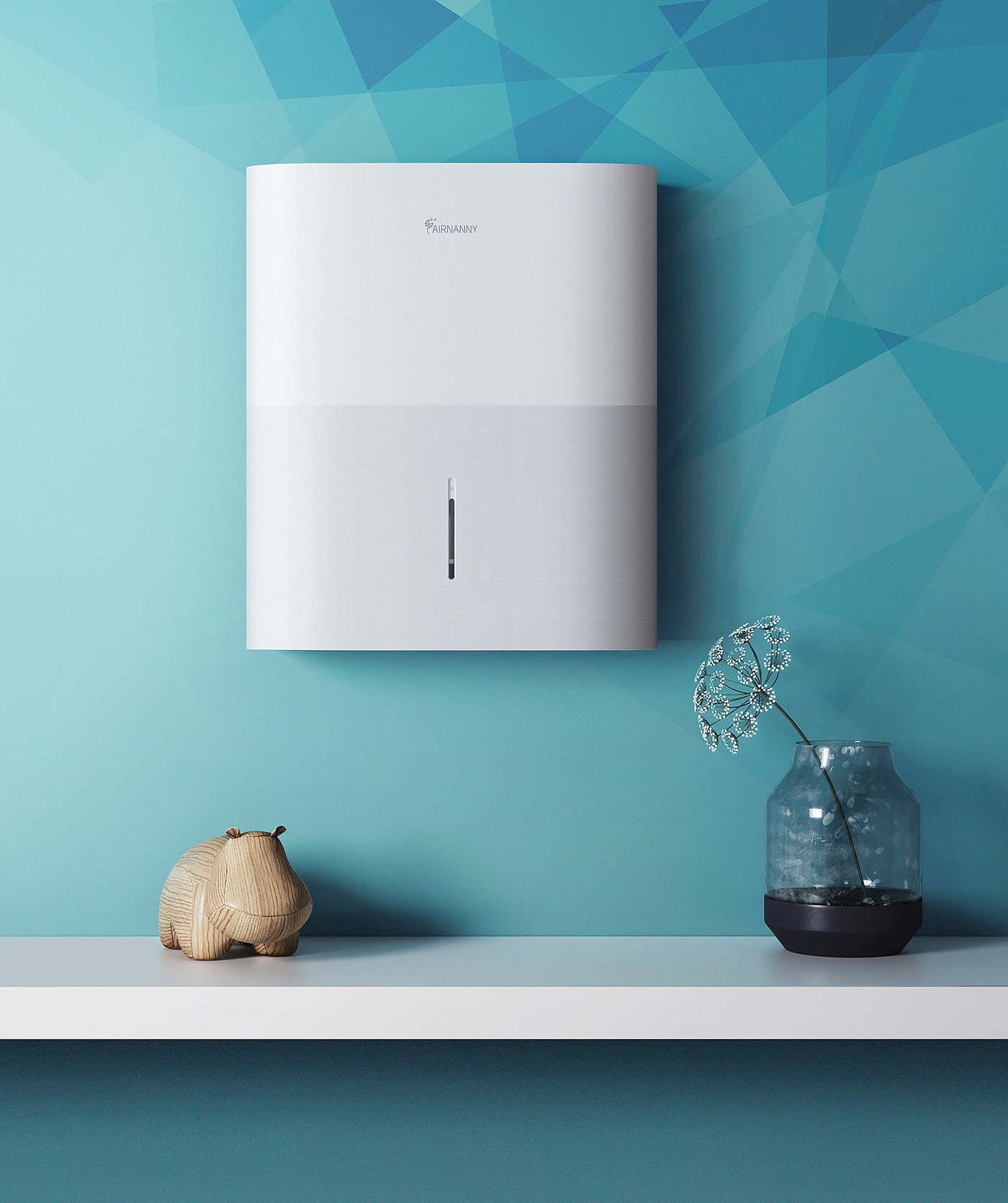 air cleaner，AirNanny，white，Olga Kalugina，
