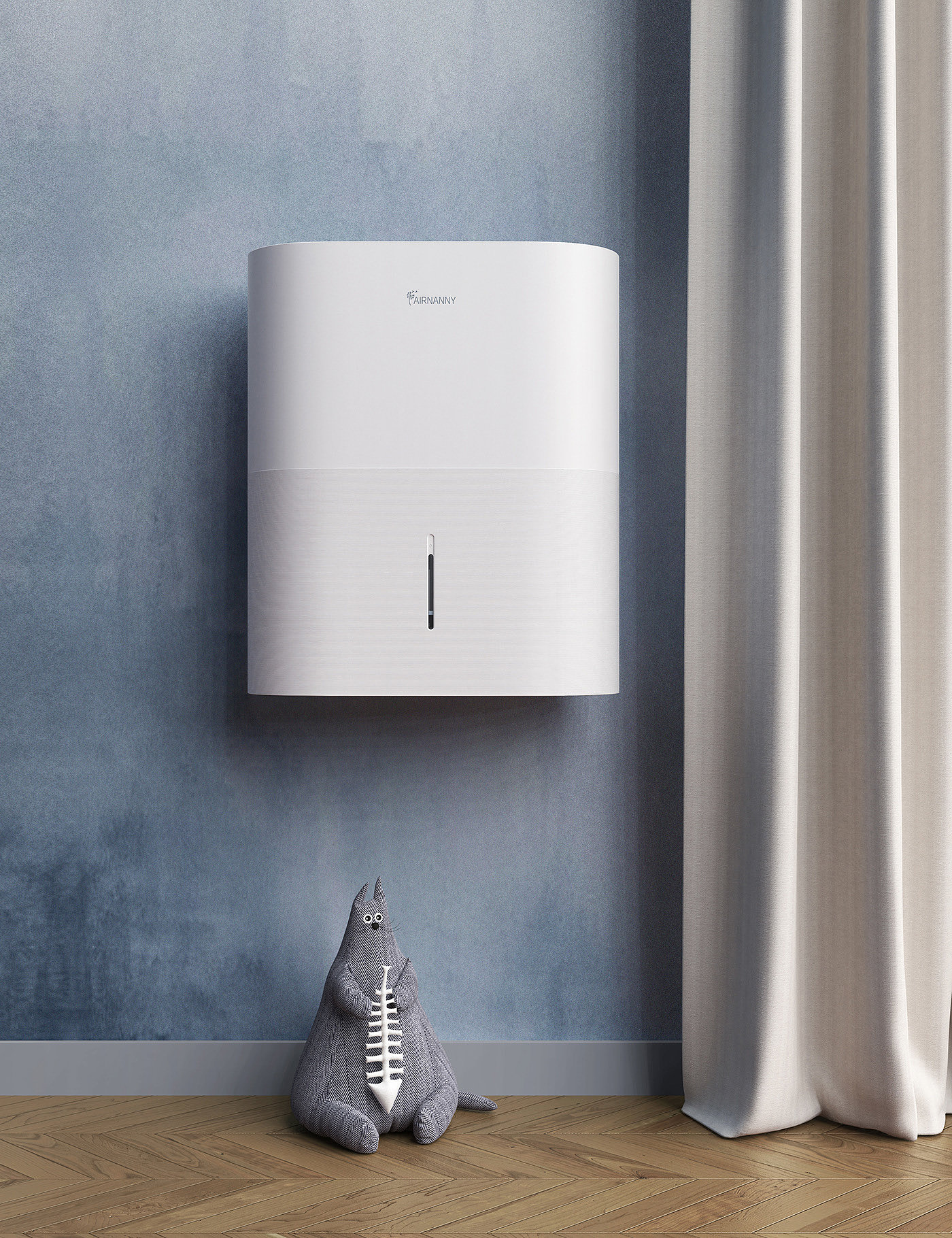 air cleaner，AirNanny，white，Olga Kalugina，