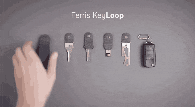 收纳，Ferris，吸铁石，钥匙环，