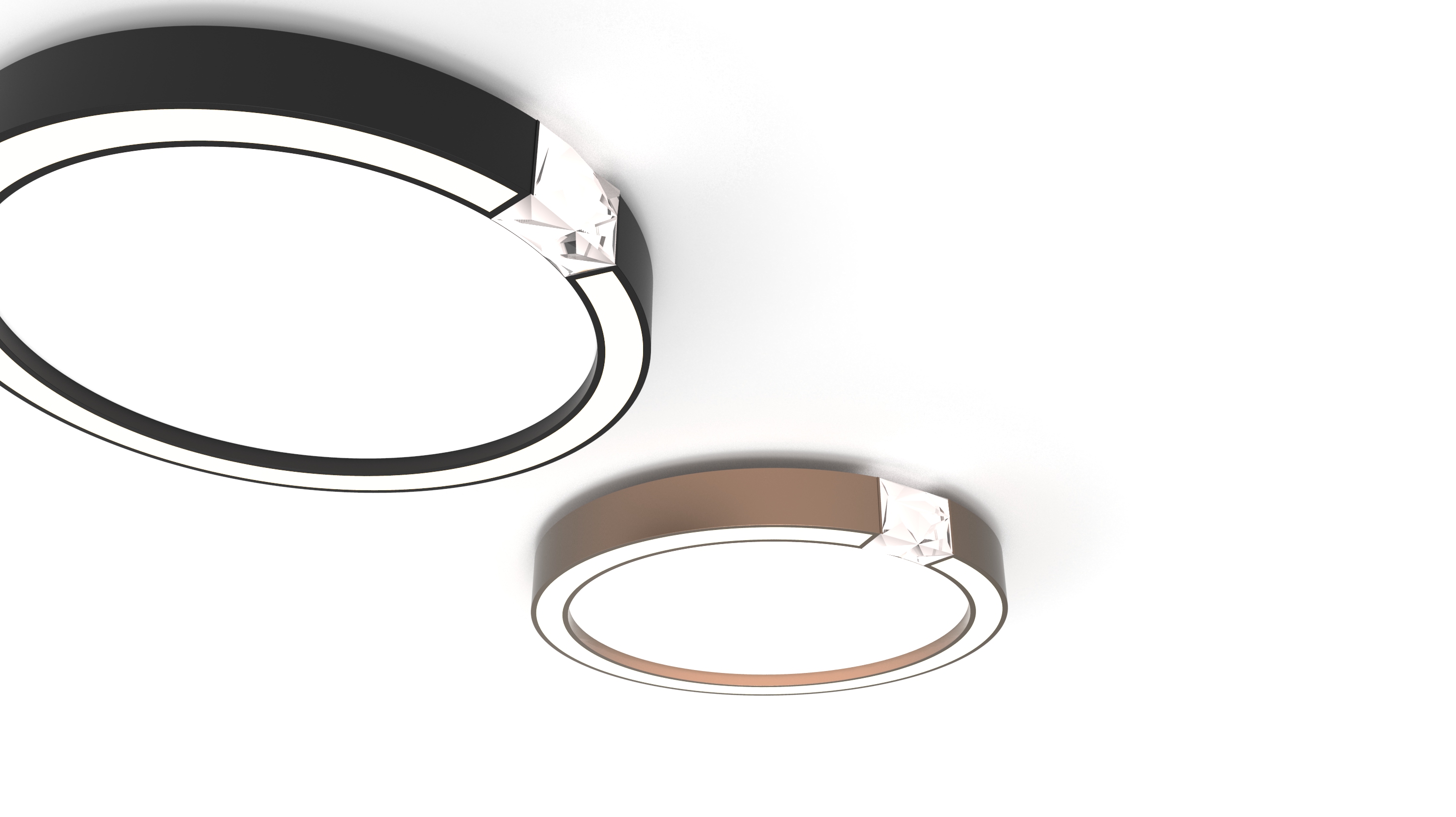Ring concept, interpretation of lighting products，