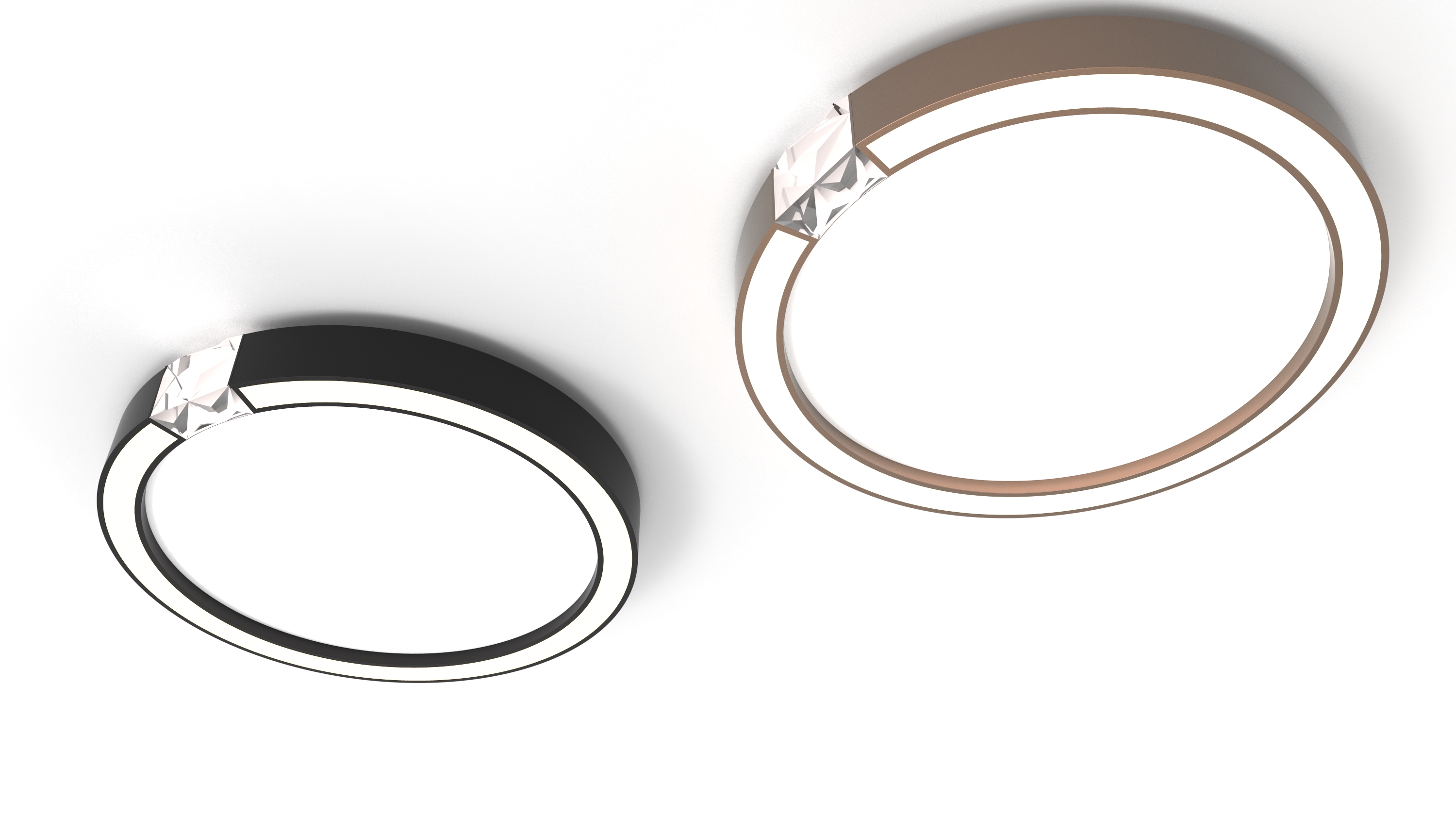 Ring concept, interpretation of lighting products，