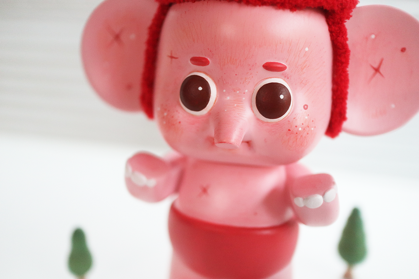 Toy design，persona，as，Short nose，doll，