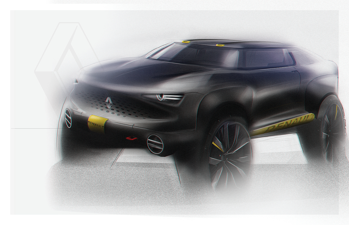 draft，Automobile design，sketchbook，