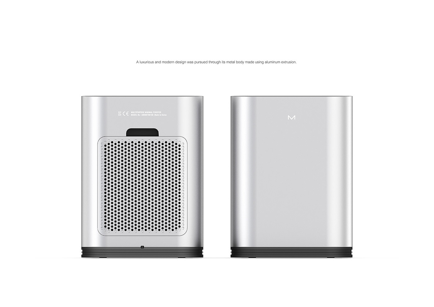 silver，air cleaner，minimal，