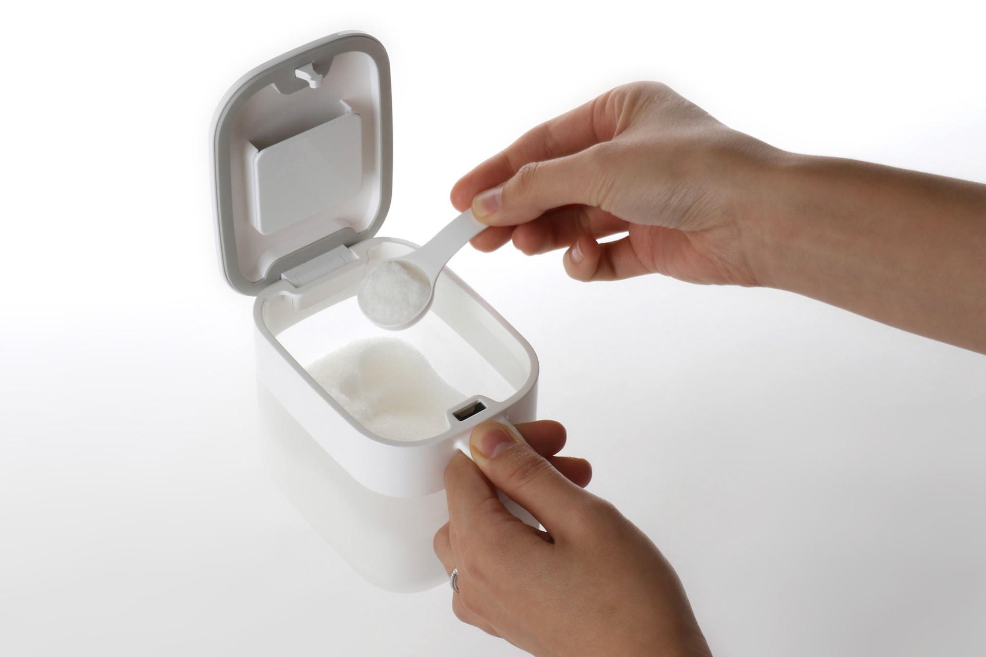 white，Seasoning box，Sugar Container，