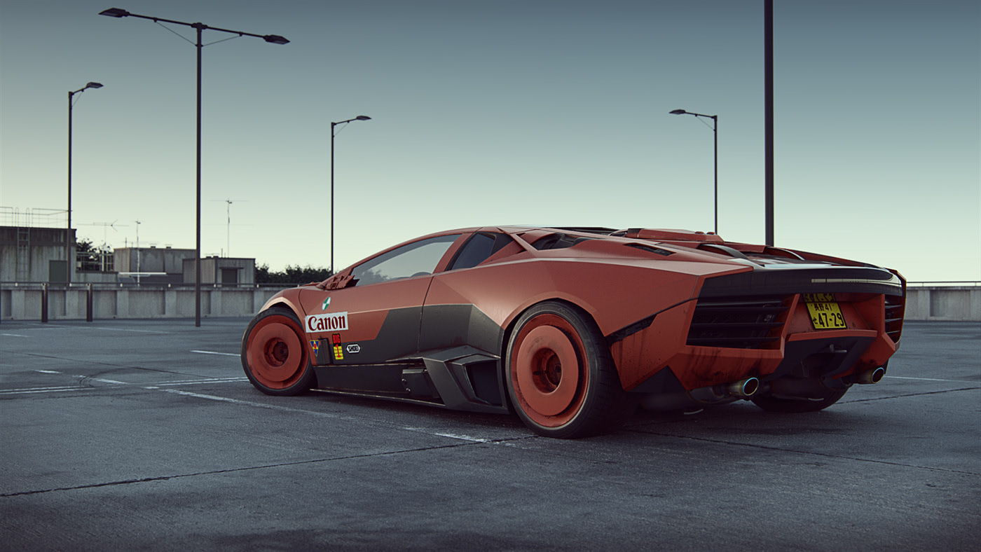 Honda，automobile，3dmax，industrial design，product design，