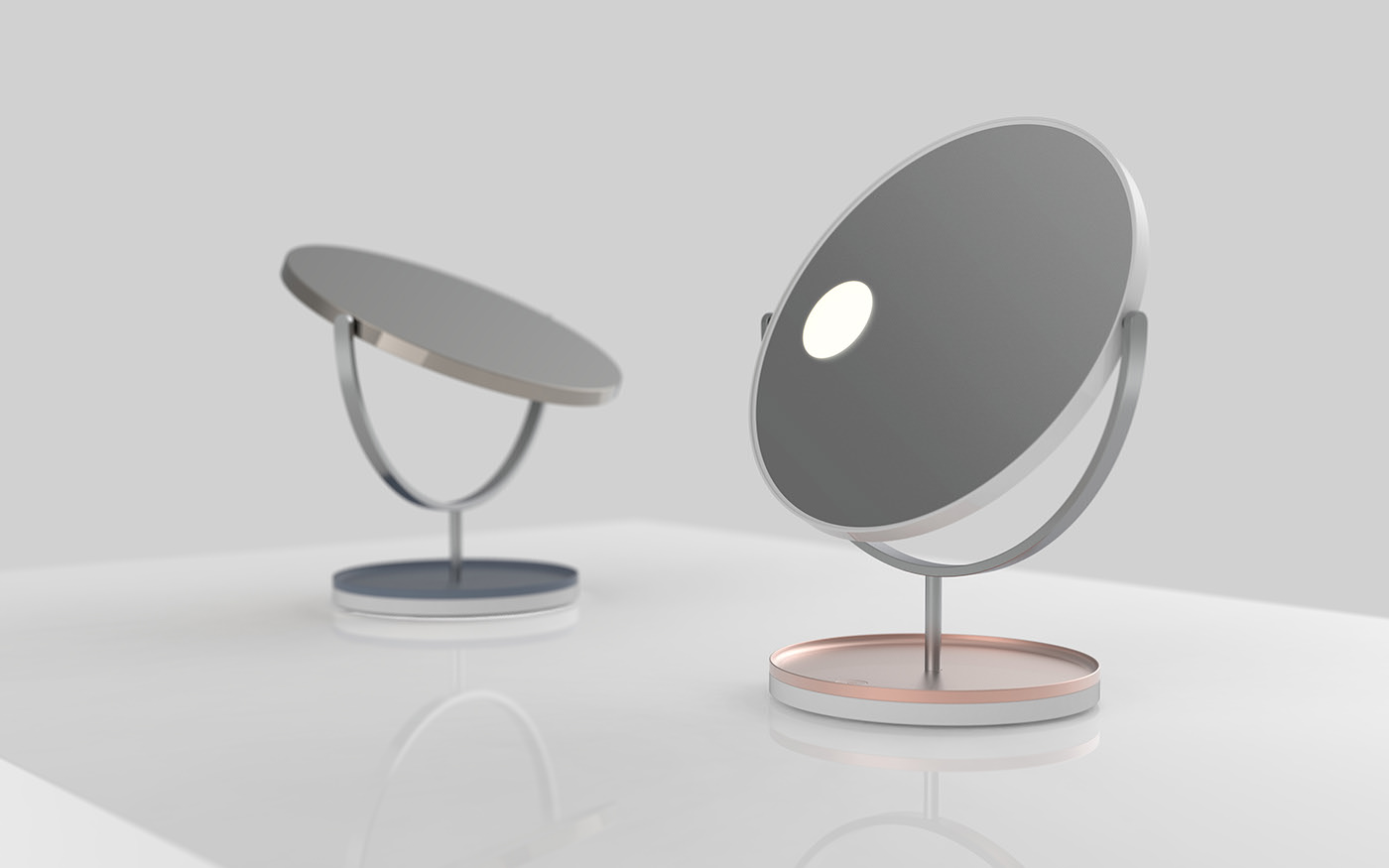 lamp，LED lamp，Mirror lamp，industrial design，product design，
