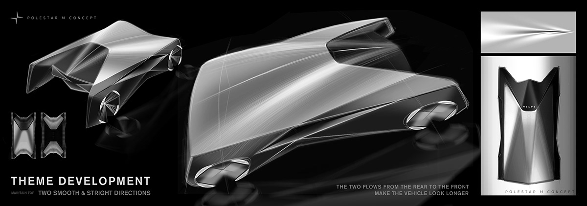 automobile，Cool black，concept，future，