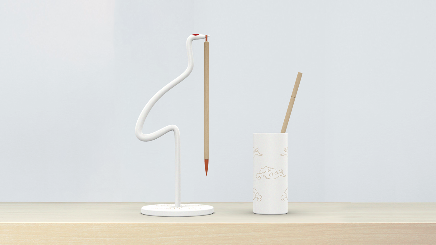 the Imperial Palace，Cultural creation，Stationery，Birthday greetings，writing brush，Penholder，pen container，gift，
