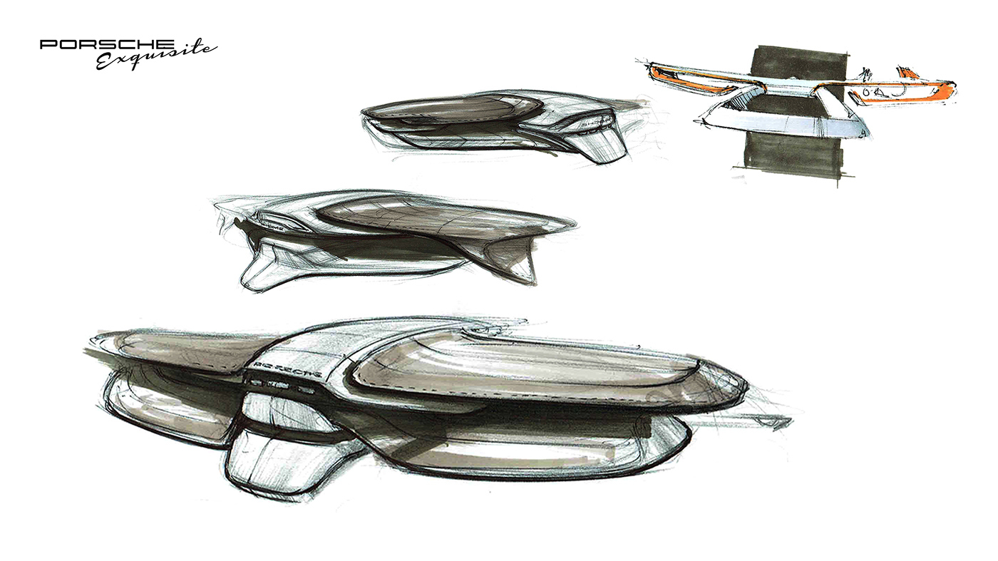 Porsche，porsche，conceptual design，vehicle，automobile，vehicle，
