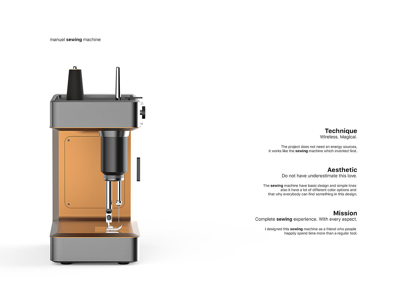 Manual，Sewing machine，Batuhan G üçl ü，