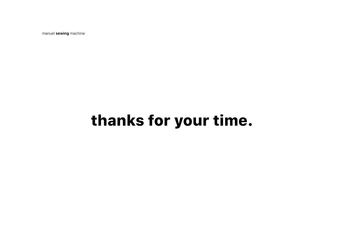 Manual，Sewing machine，Batuhan G üçl ü，