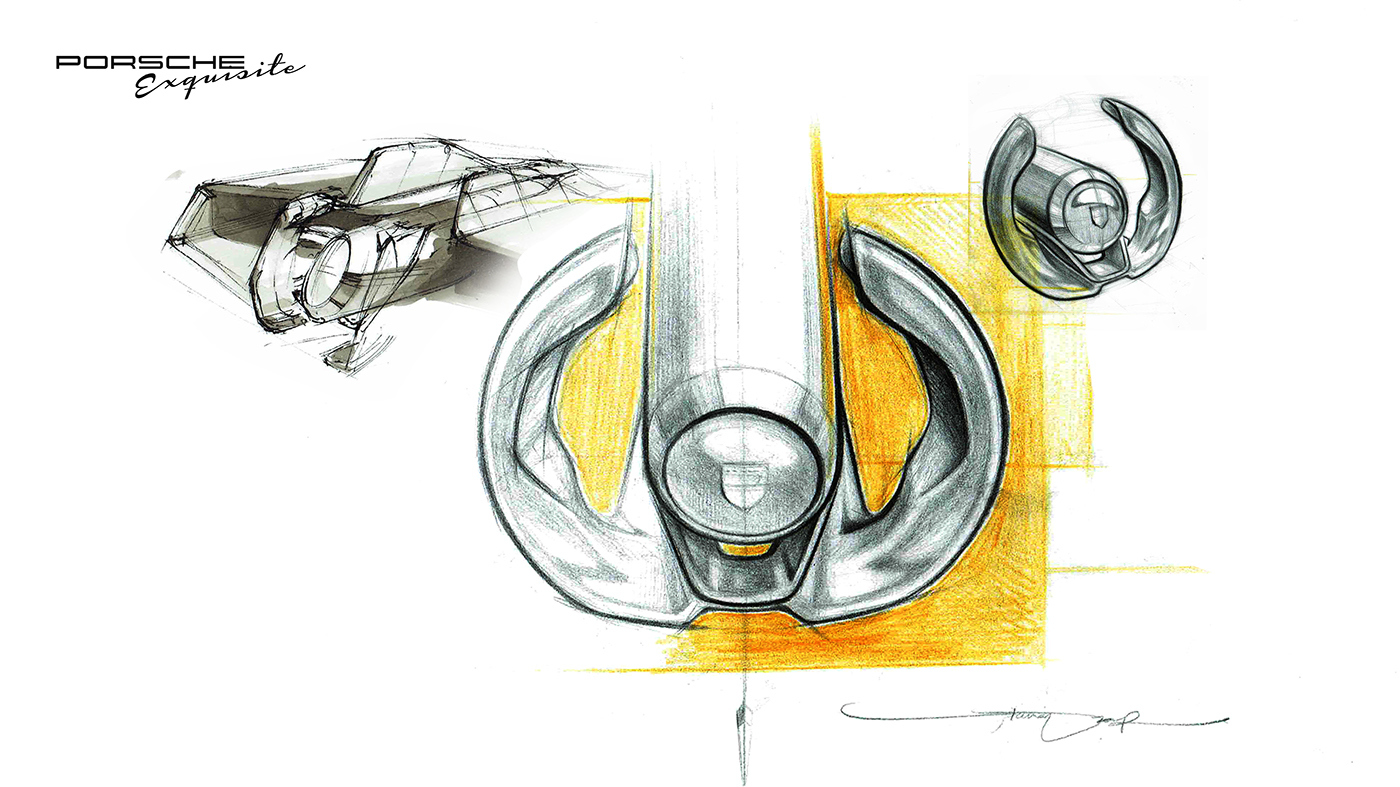 Porsche，porsche，conceptual design，vehicle，automobile，vehicle，