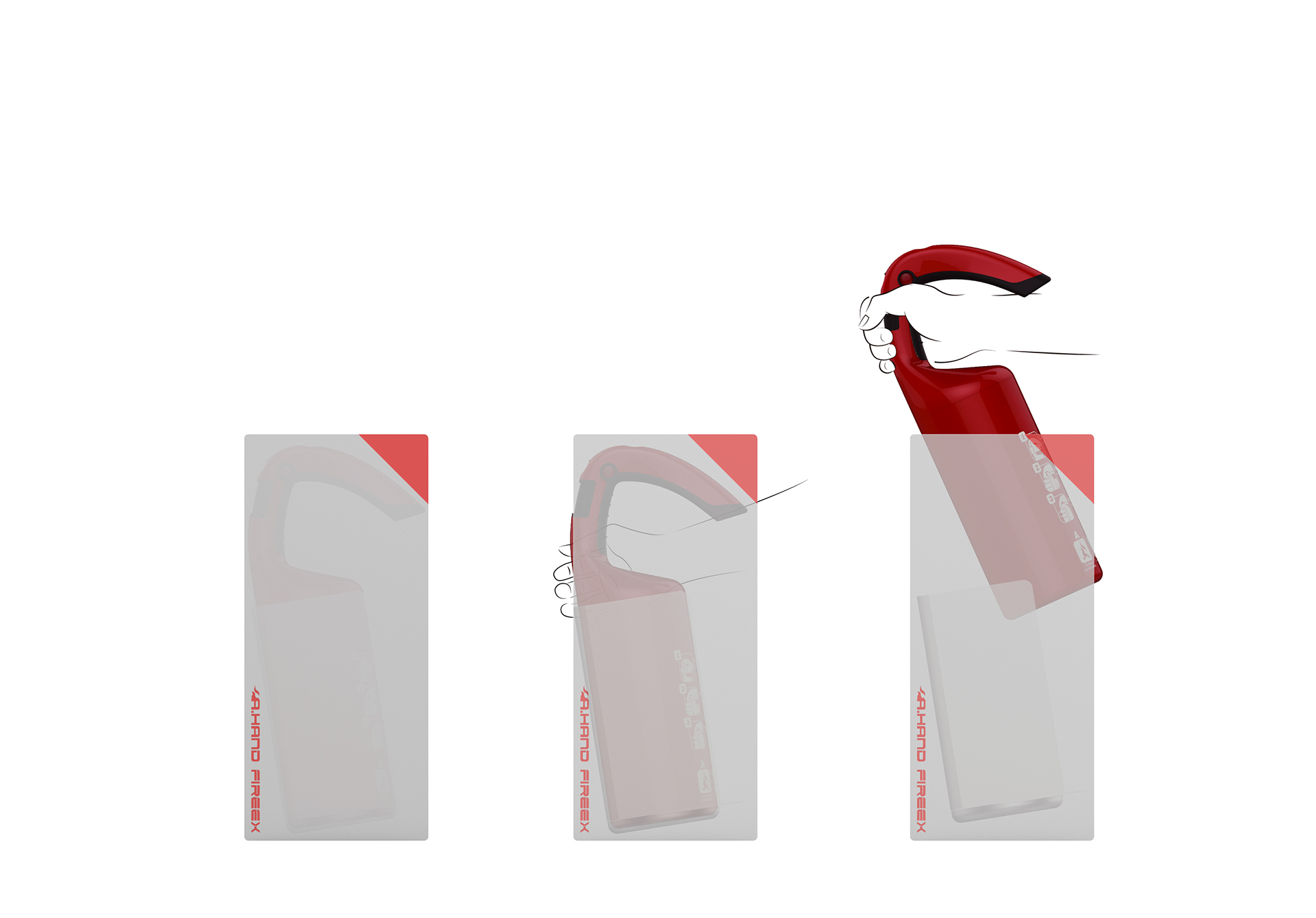 gules，Fire Extinguisher，A.HAND，