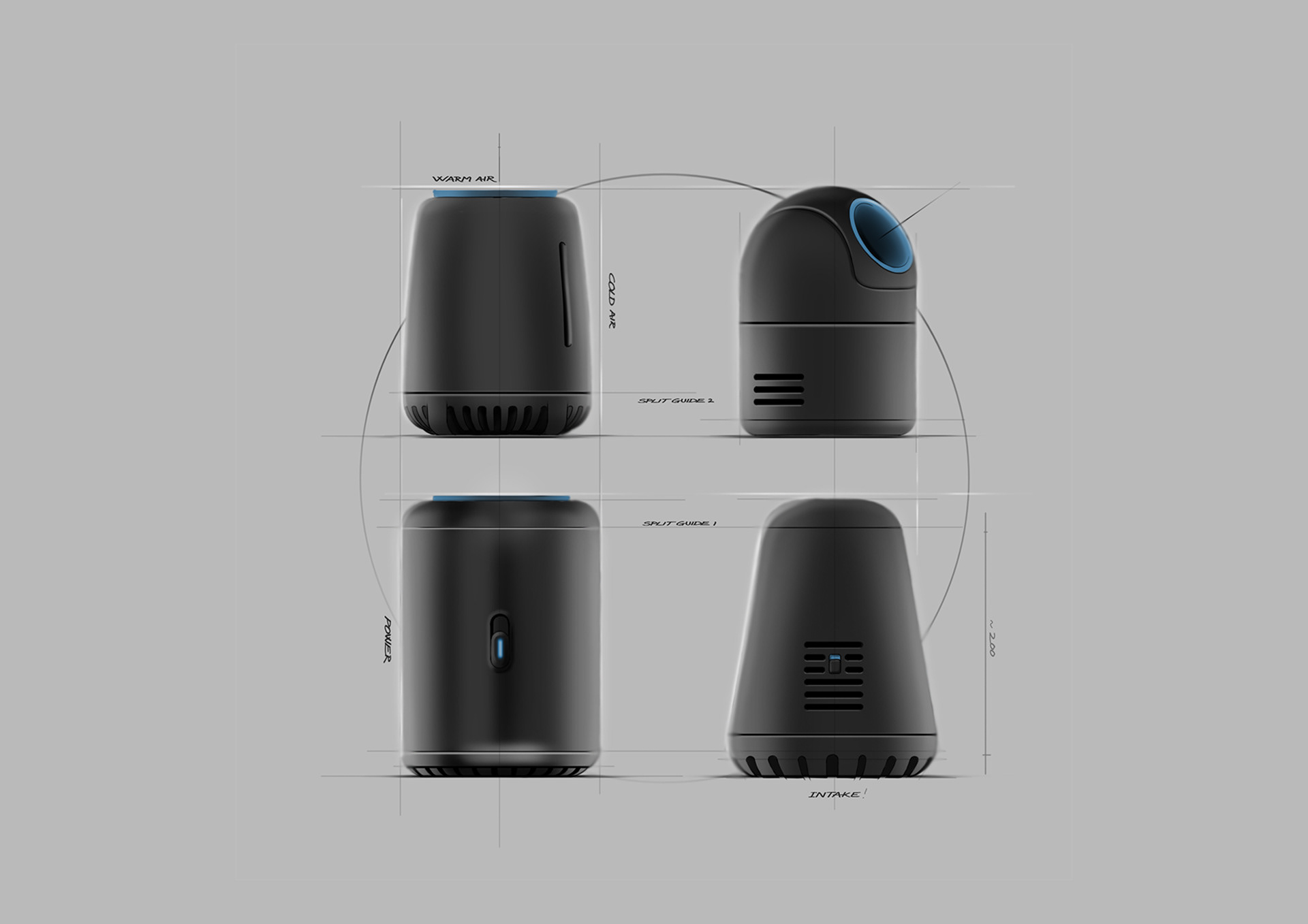 ps，product design，Hand drawn，