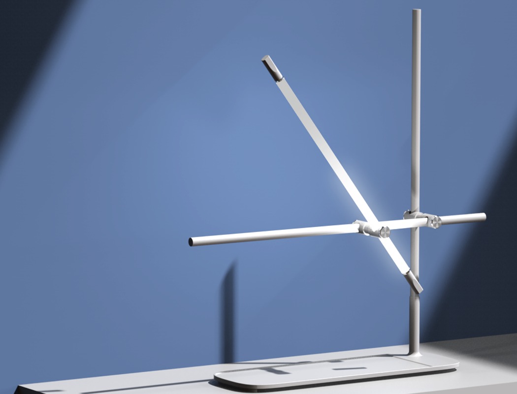 white，Desk lamp，line，