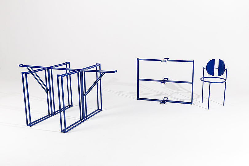 Minimalist，Metal，furniture，