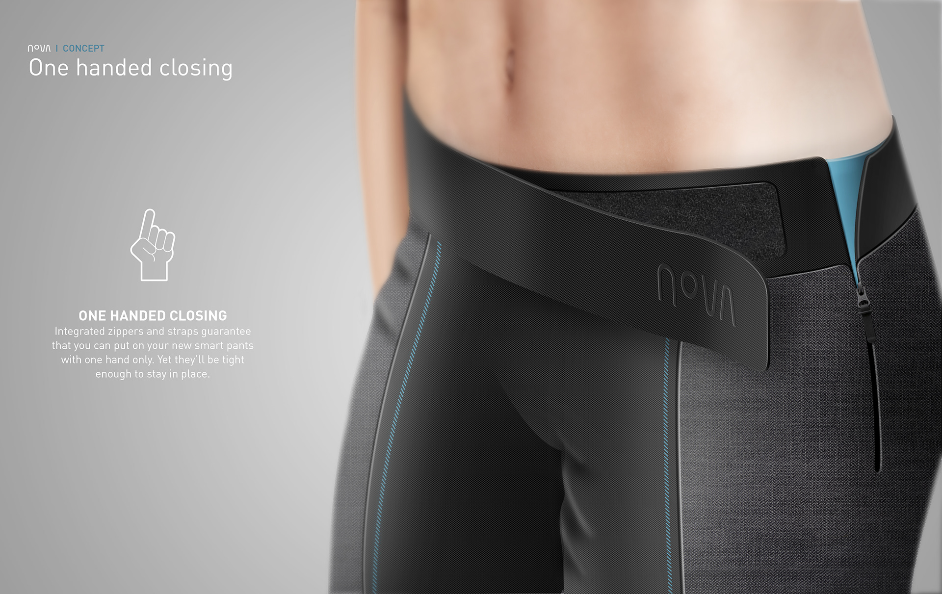 nova，Rehabilitation wearable products，black，