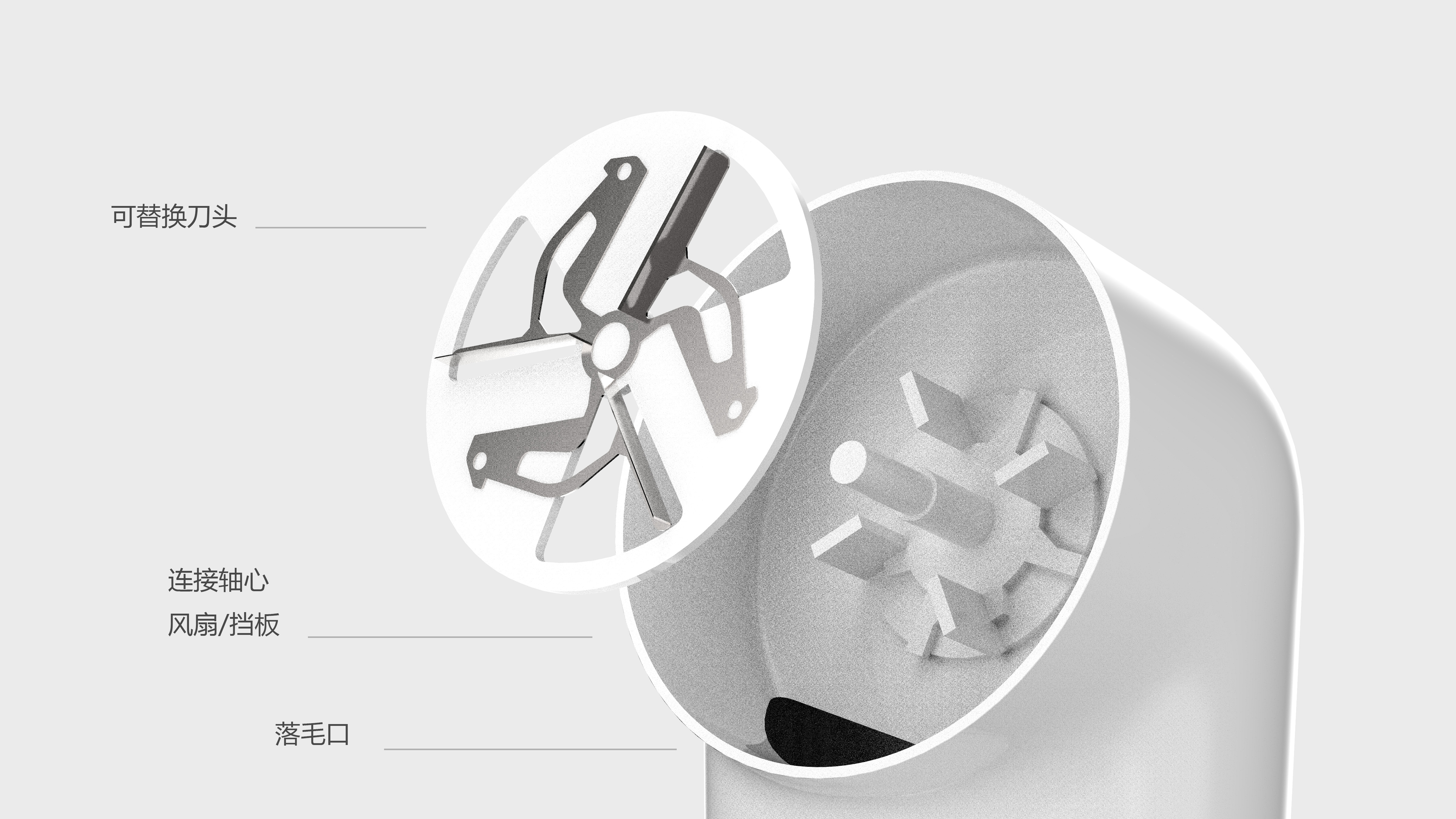 An idea about the improvement of hair ball trimmer，