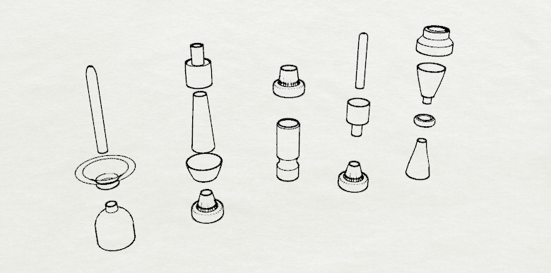 multi-function，Floral apparatus，Vase design，combination，Acrylic，ceramics，
