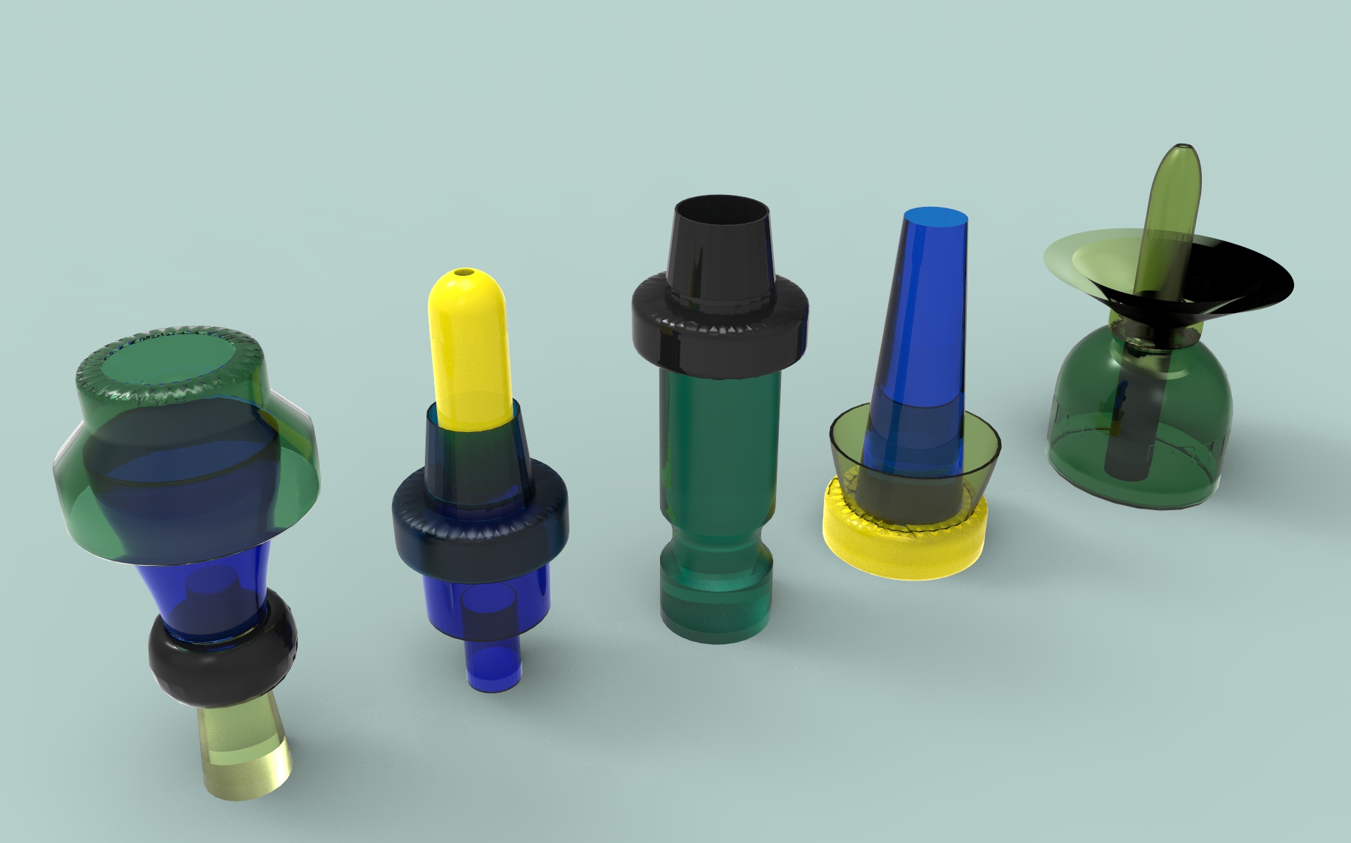 multi-function，Floral apparatus，Vase design，combination，Acrylic，ceramics，