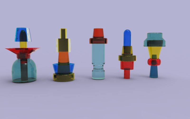 multi-function，Floral apparatus，Vase design，combination，Acrylic，ceramics，