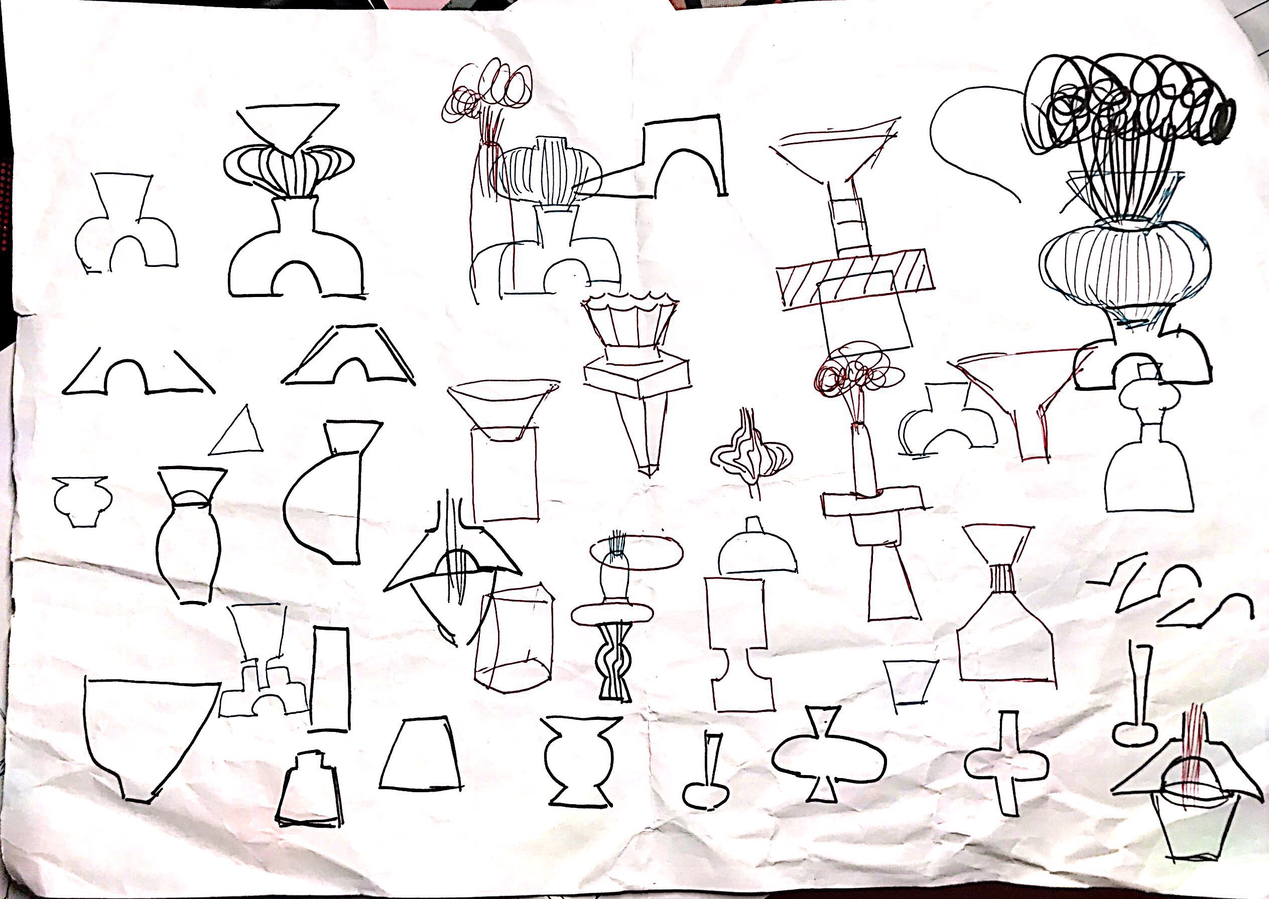 multi-function，Floral apparatus，Vase design，combination，Acrylic，ceramics，