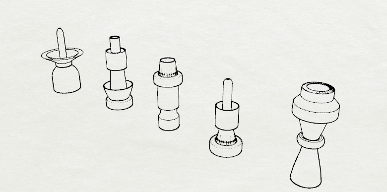 multi-function，Floral apparatus，Vase design，combination，Acrylic，ceramics，