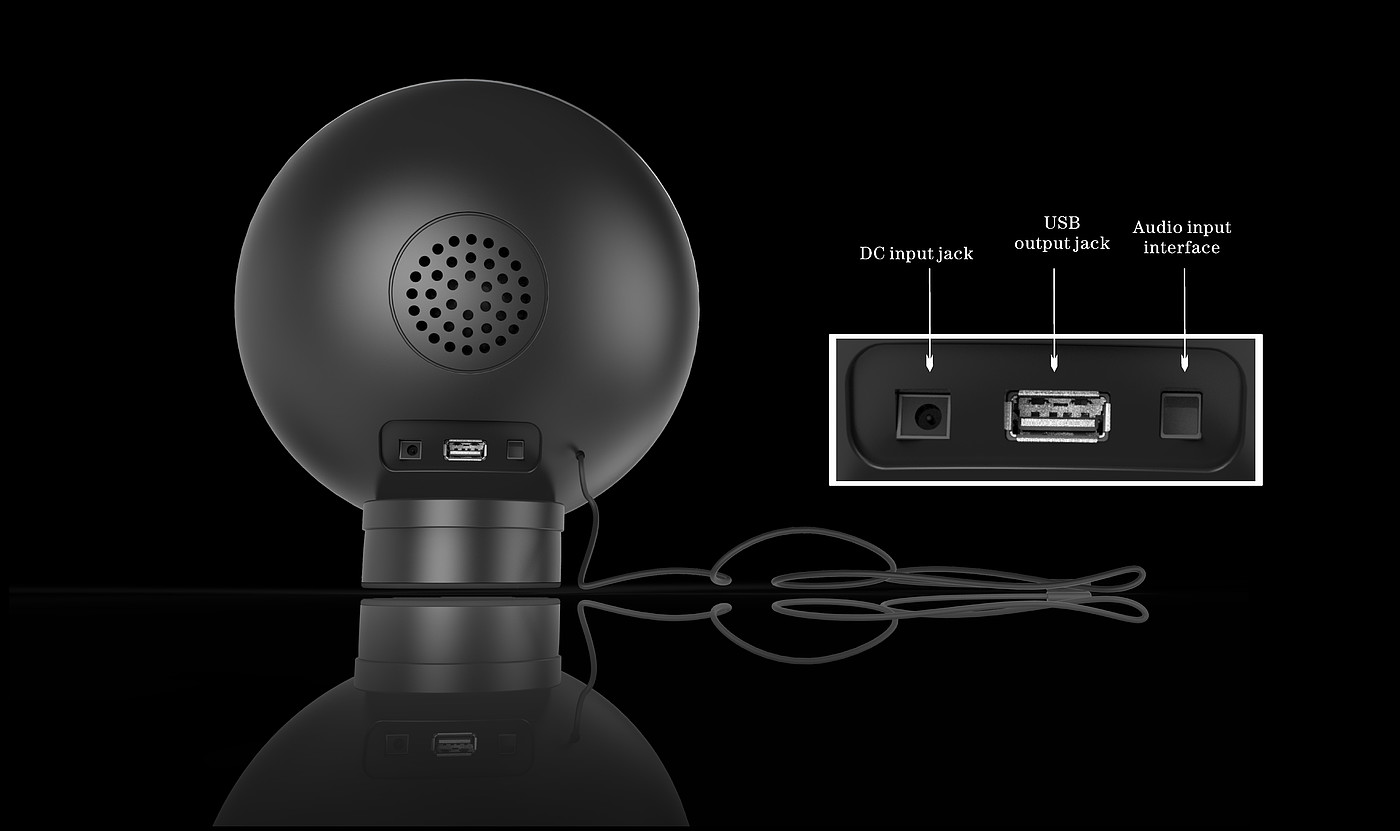 Clock，radio reception，Night light，multi-function，