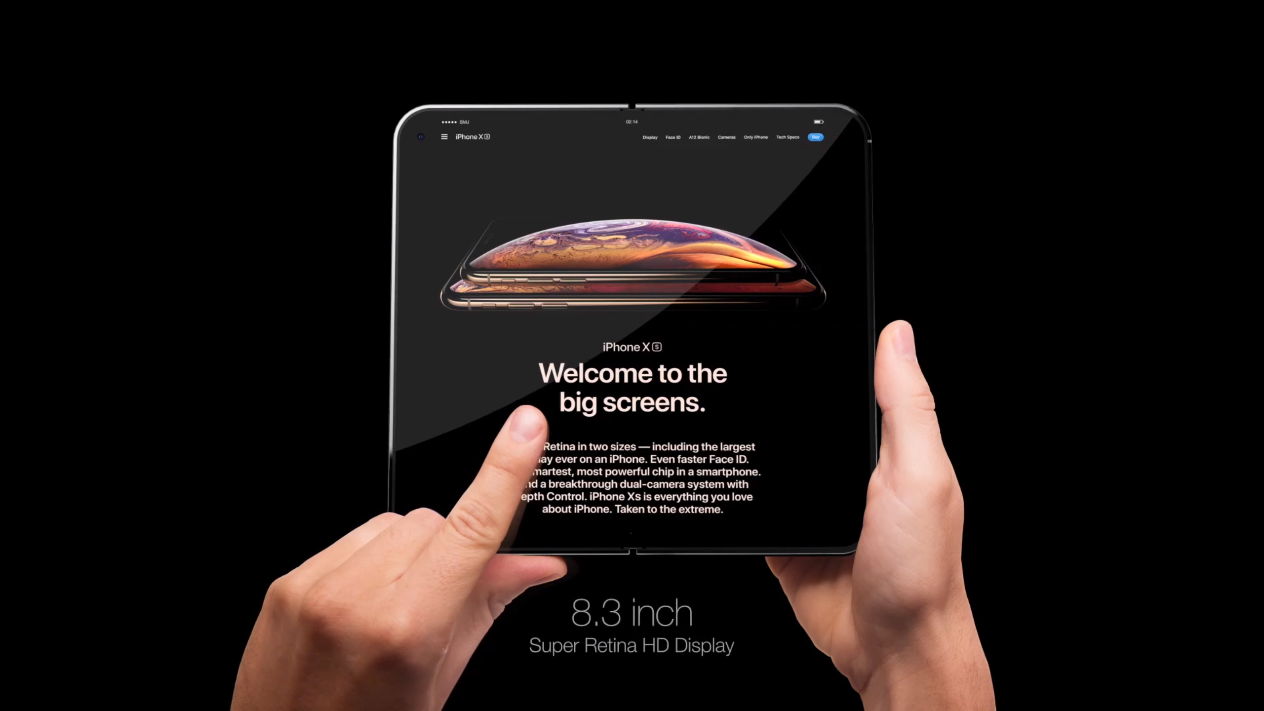 Folding screen，mobile phone，Apple，