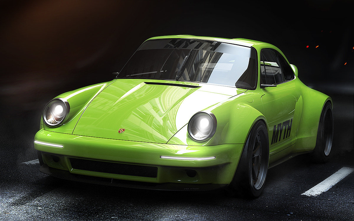 Porsche，porsche，MYTH DESIGN，Vintage car，Retro，automobile，