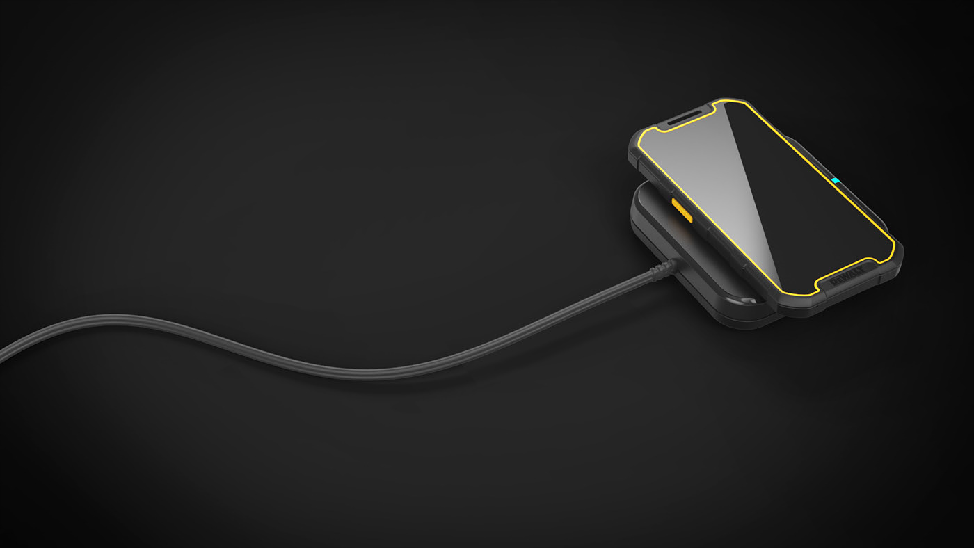 mobile phone，black，DEWALT Rugged，waterproof，Tylan Tschopp，