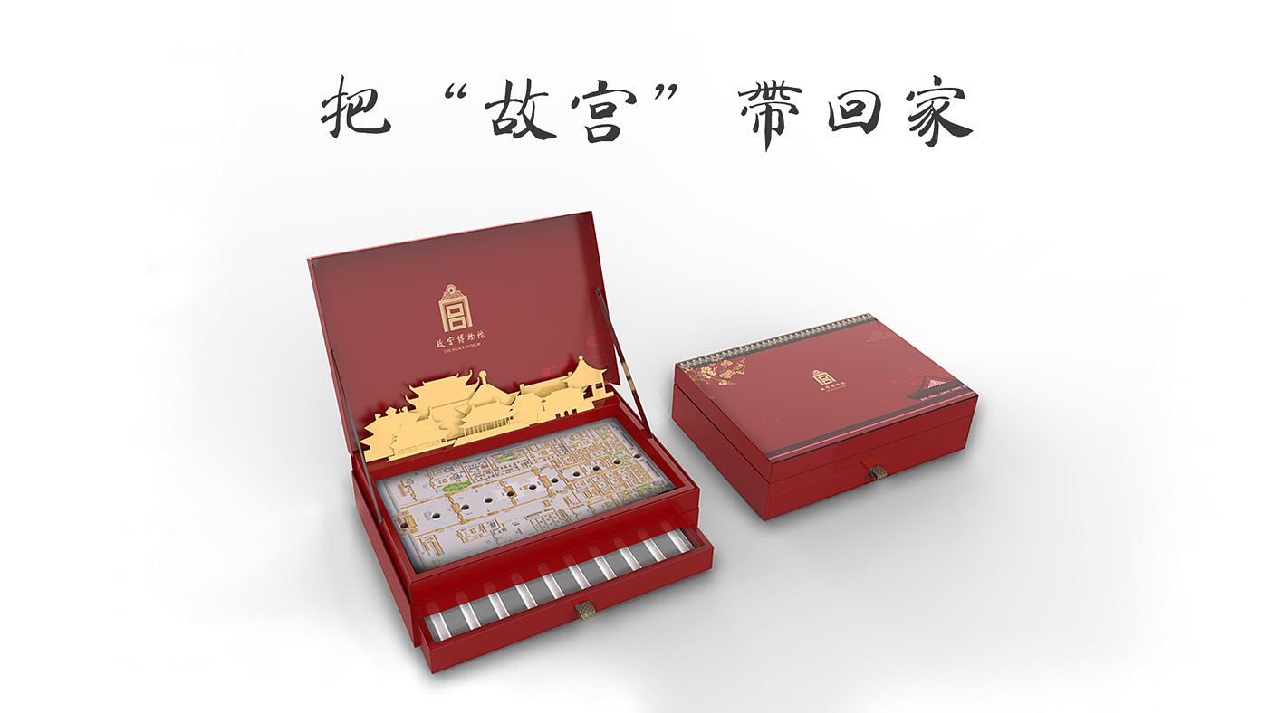 the Imperial Palace，Cultural creation，Stationery，pen，packing，gift，Map，Culture，