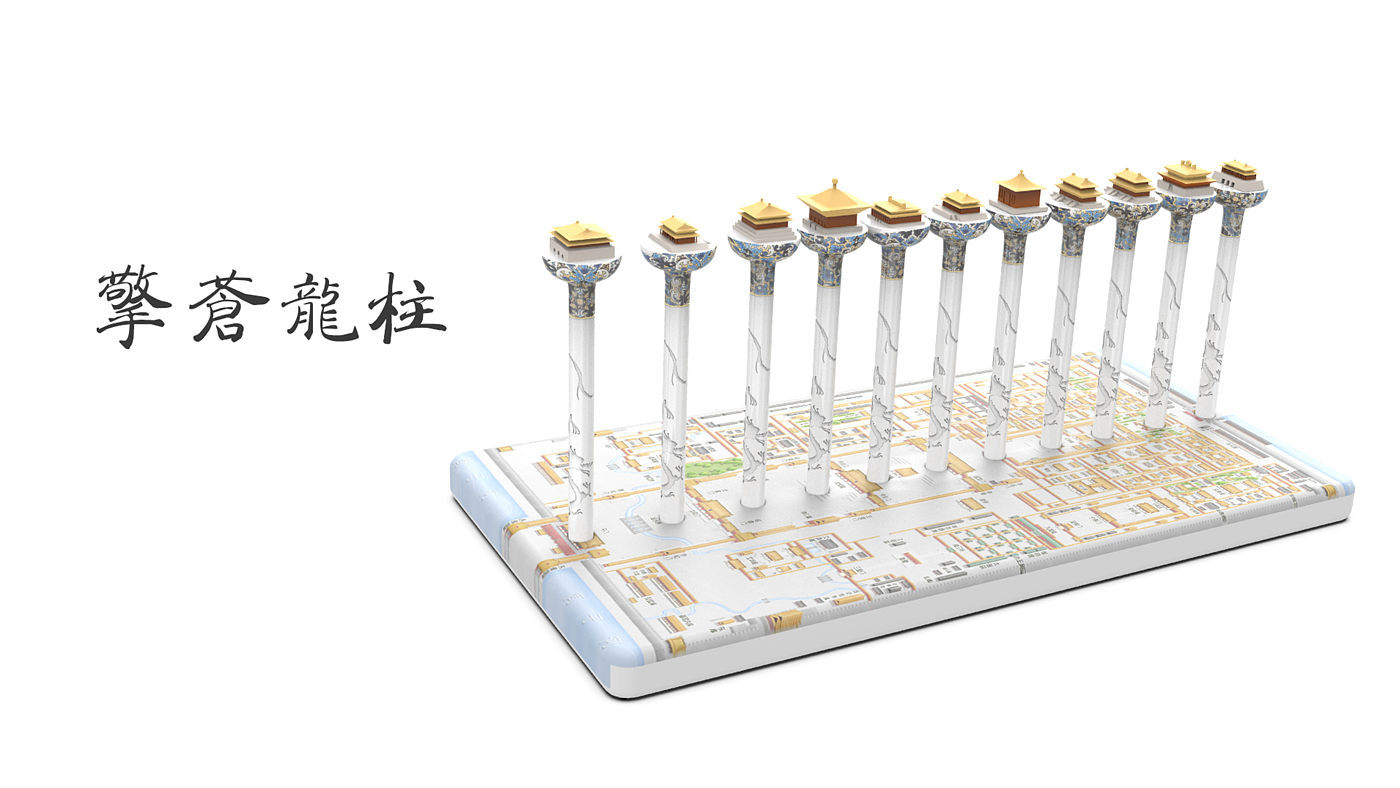 the Imperial Palace，Cultural creation，Stationery，pen，packing，gift，Map，Culture，