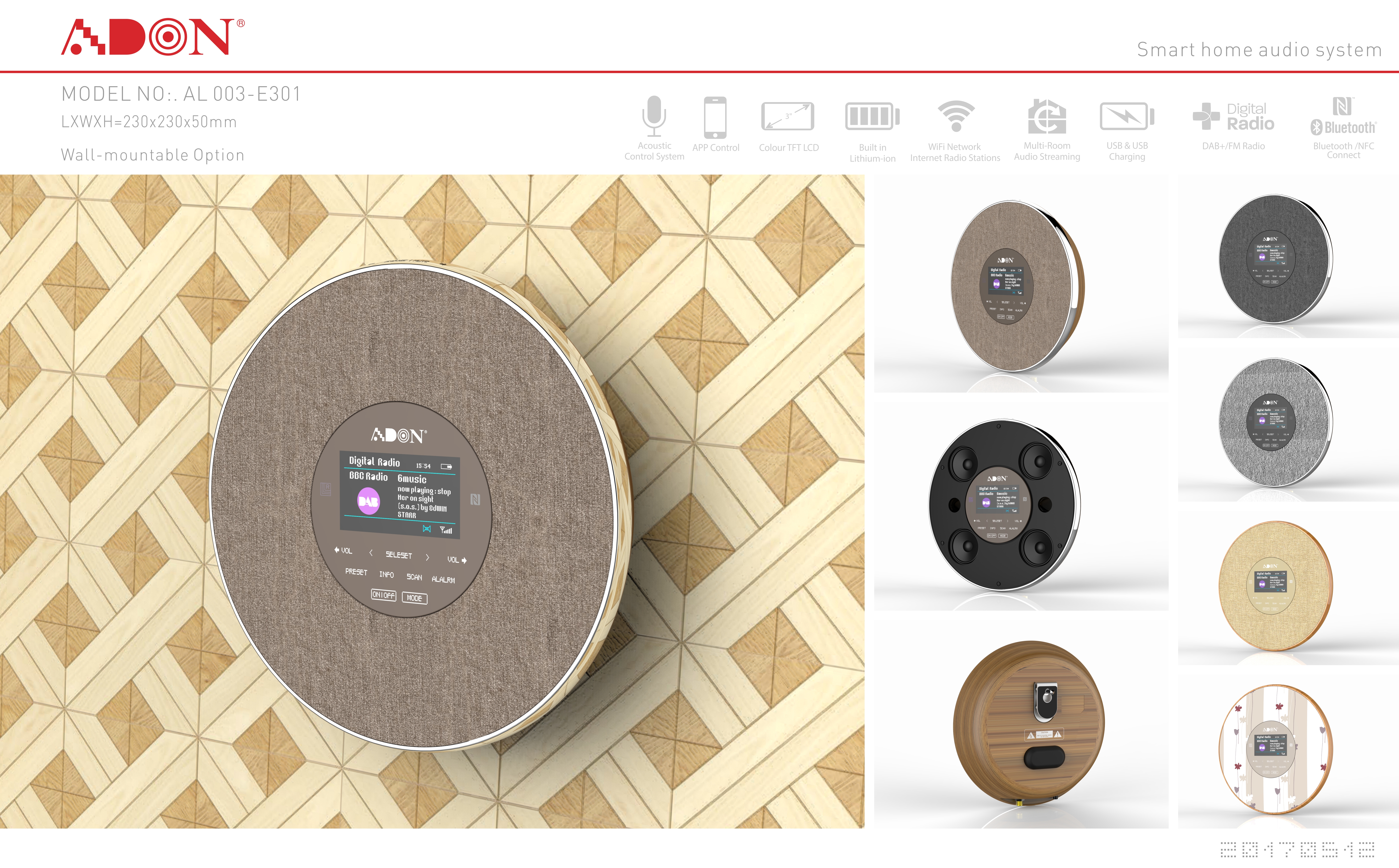 Smart home audio system，