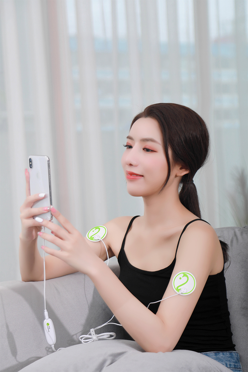 Design of mobile convenient pulse massage instrument，Mobile convenient pulse massage instrument，