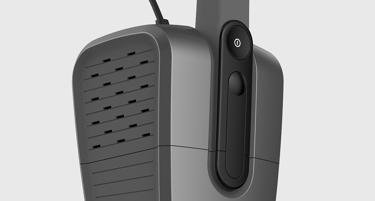 black，Hand held vacuum cleaner，V-SILENCE，