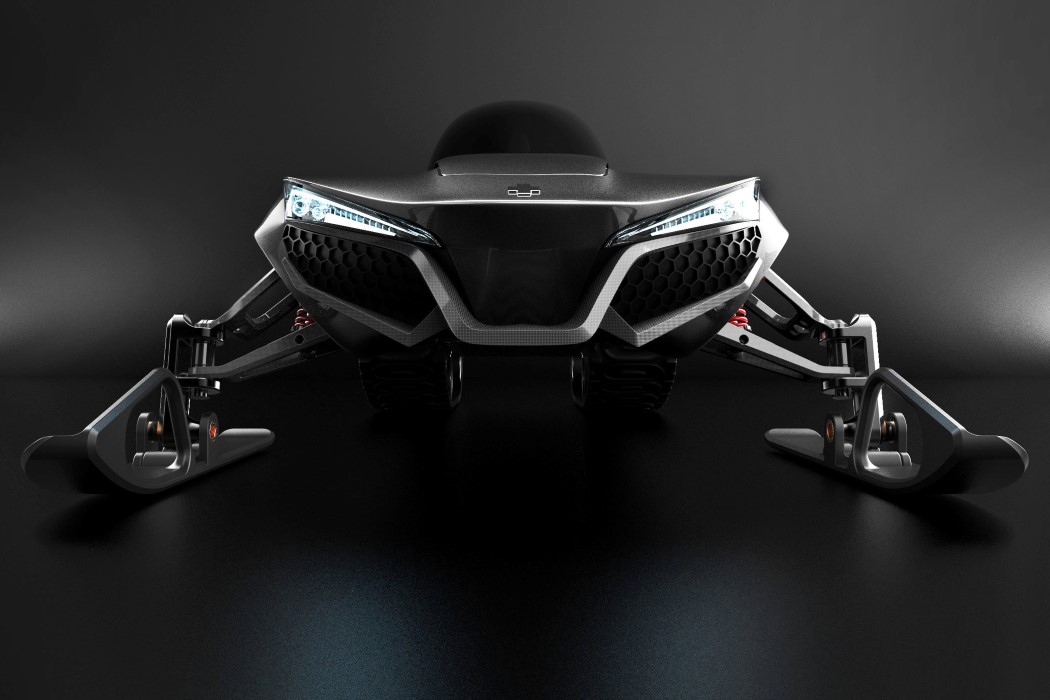 Snow Crawler 2.0，black，Snowmobile，