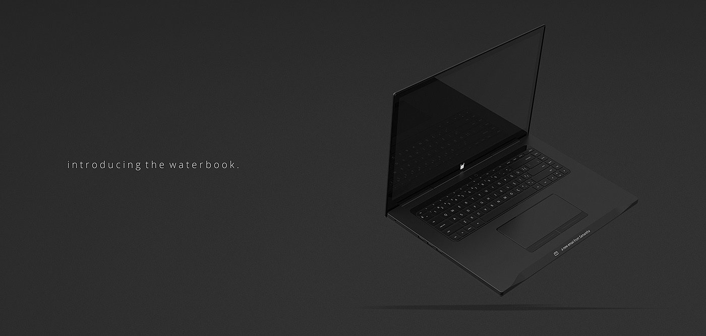 WATERBOOK，Pen electricity，computer，black，Hurricane iron，