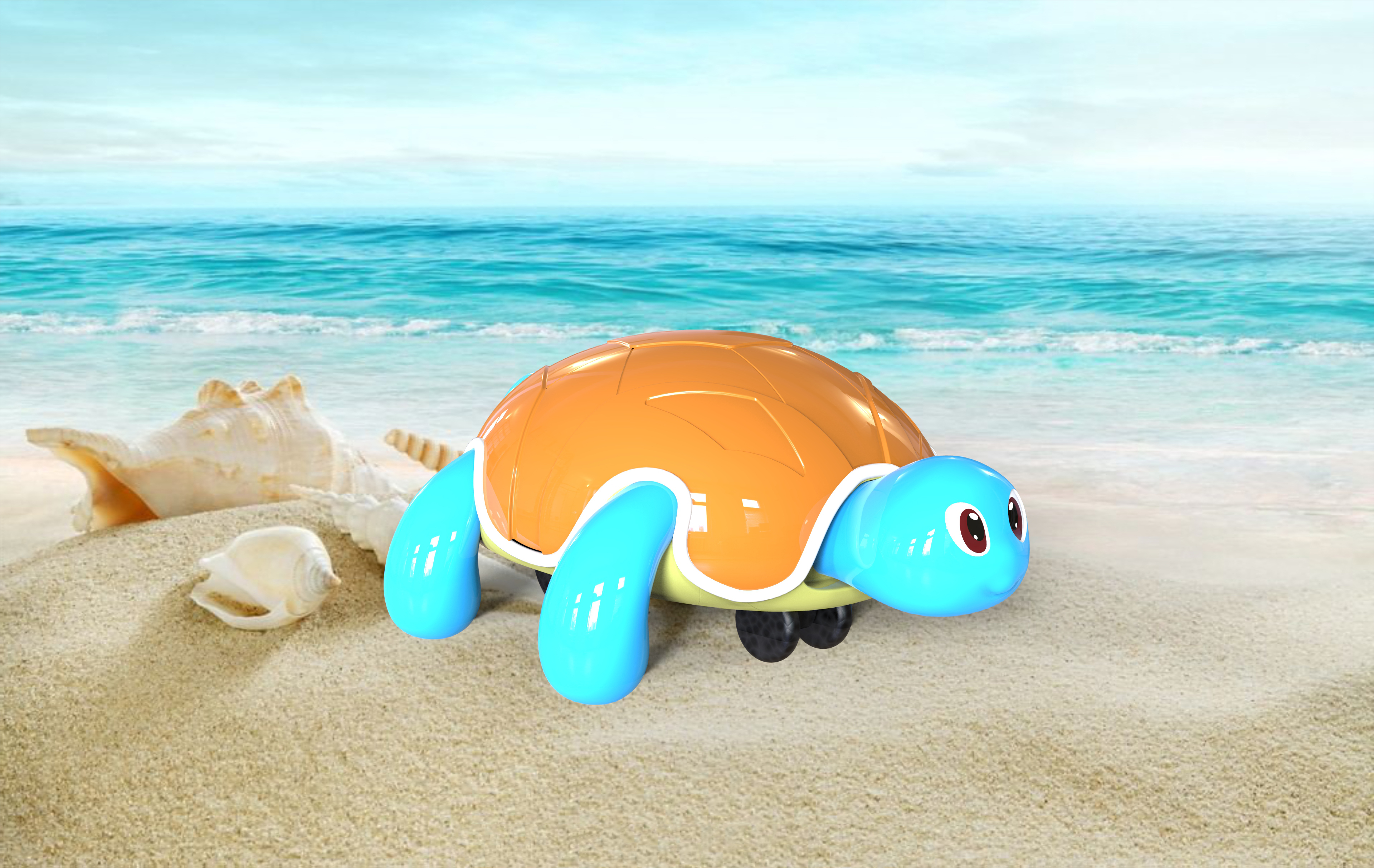 It is a children's pet turtle，