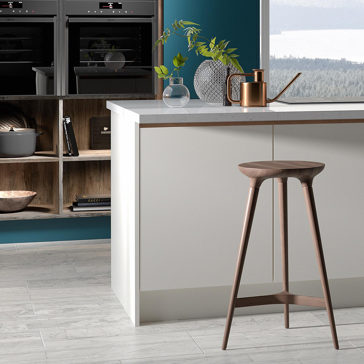 Pikcells Ltd，Interior decoration，renovation，cgi，Urban Kitchen，kitchen，3dsmax，Render，